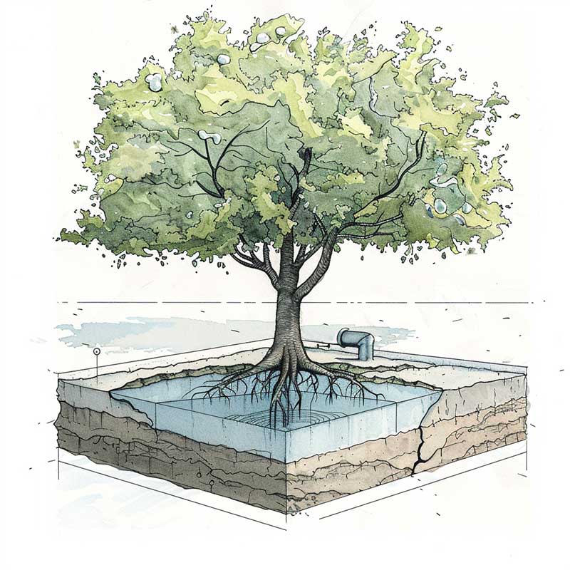 4. Ecological tree pool