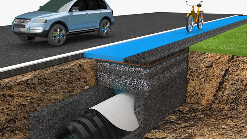 Stormwater Infiltration Drains applications